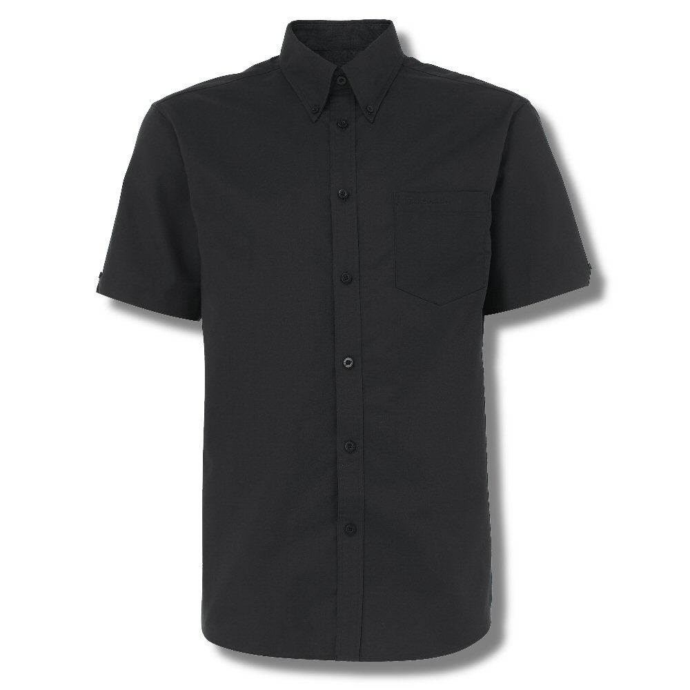 ben sherman black short sleeve oxford shirt